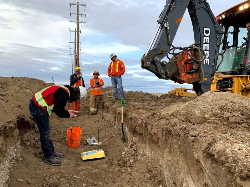 Quality Control for Testing MHS-10 Box Spring Substation Underground Trench